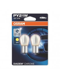 OSRAM 12V 21W BAU15s Diadem Chrome